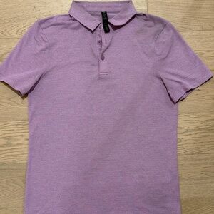 Lululemon Mens Evolution Short-Sleeve Polo Shirt Small Resort Workout